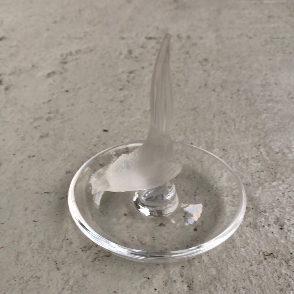 Lalique ring dish  
